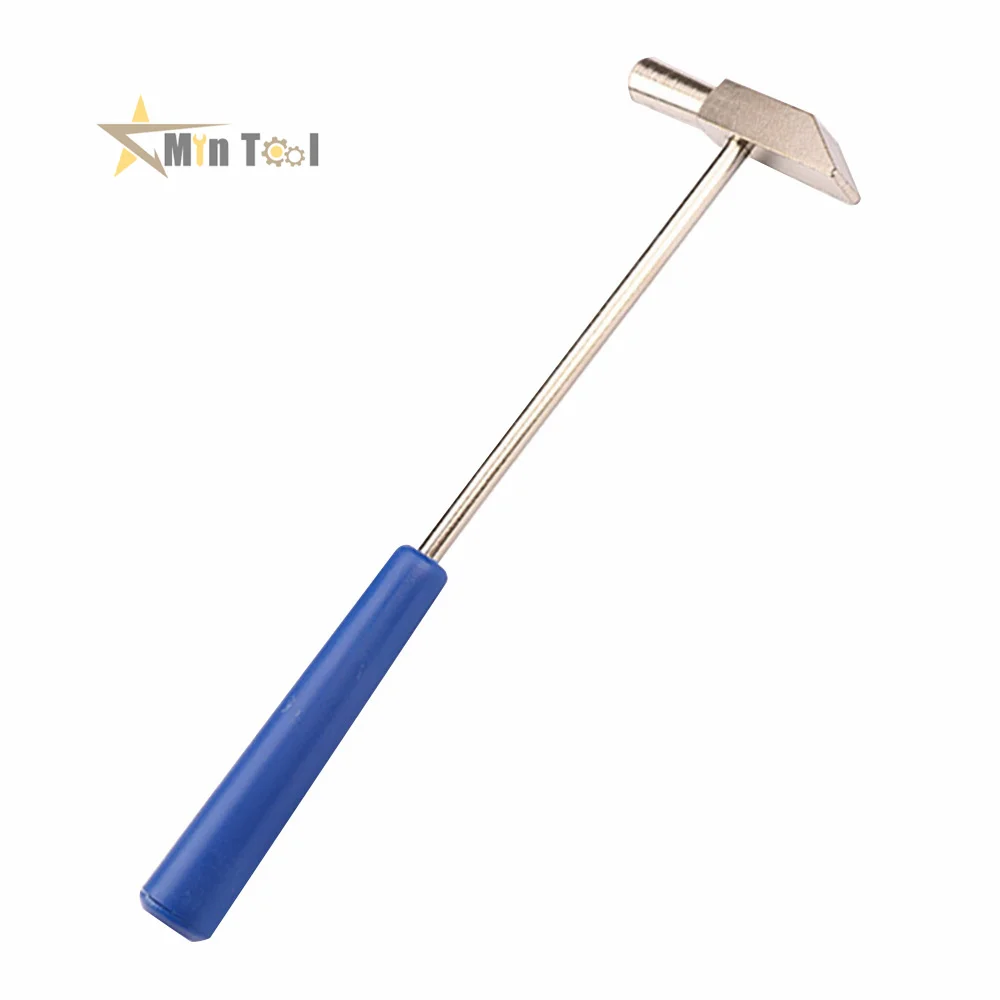 Hammer Metal Soft And Hard Dual-Purpose Hammer With Rubber Head Clock Maintenance Han Tool for Watch Repair Tool