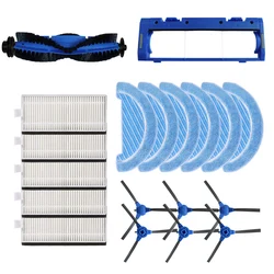 Main Brush Side Brush Filter Mop Cloths Kit For Cecotec Conga 990 Vital Vacuum Cleaner Home Appliance Spare Parts