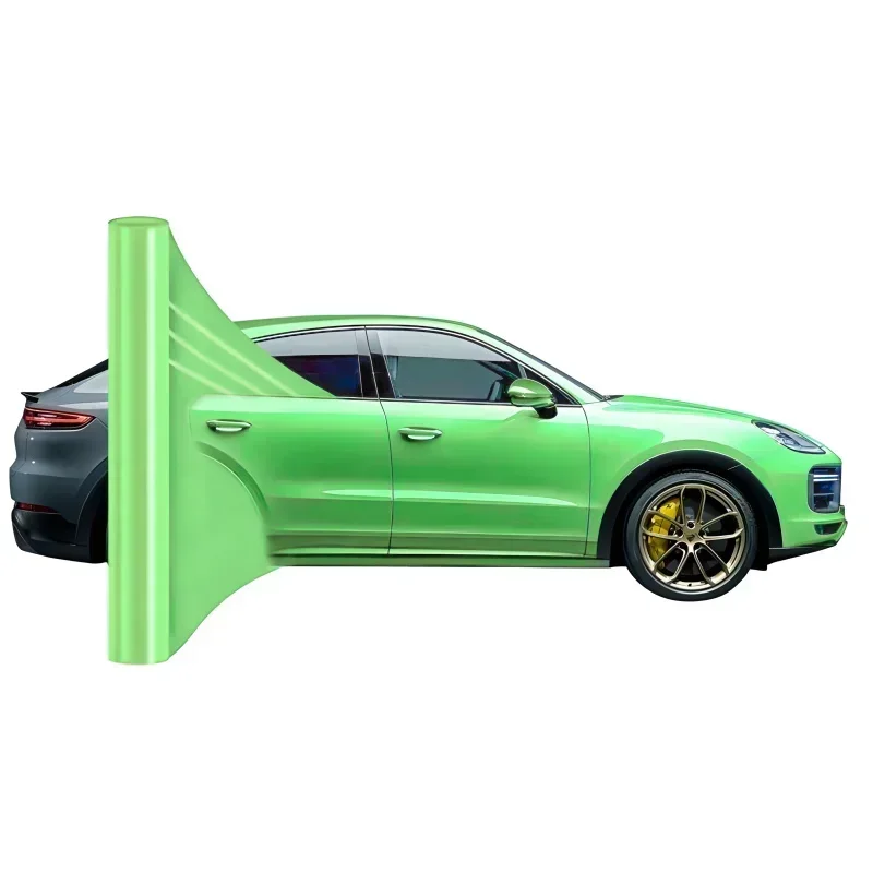 

Instant healing Passion Red High elastic Anti-scratch Self Healing TPU Paint Protection Film