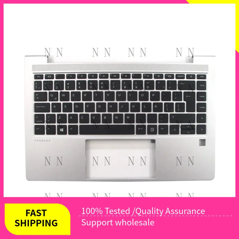 

GGT для HP ProBook 440 G10 — клавиатура с подставкой для рук без подсветки, модель N42406-001 (новый)