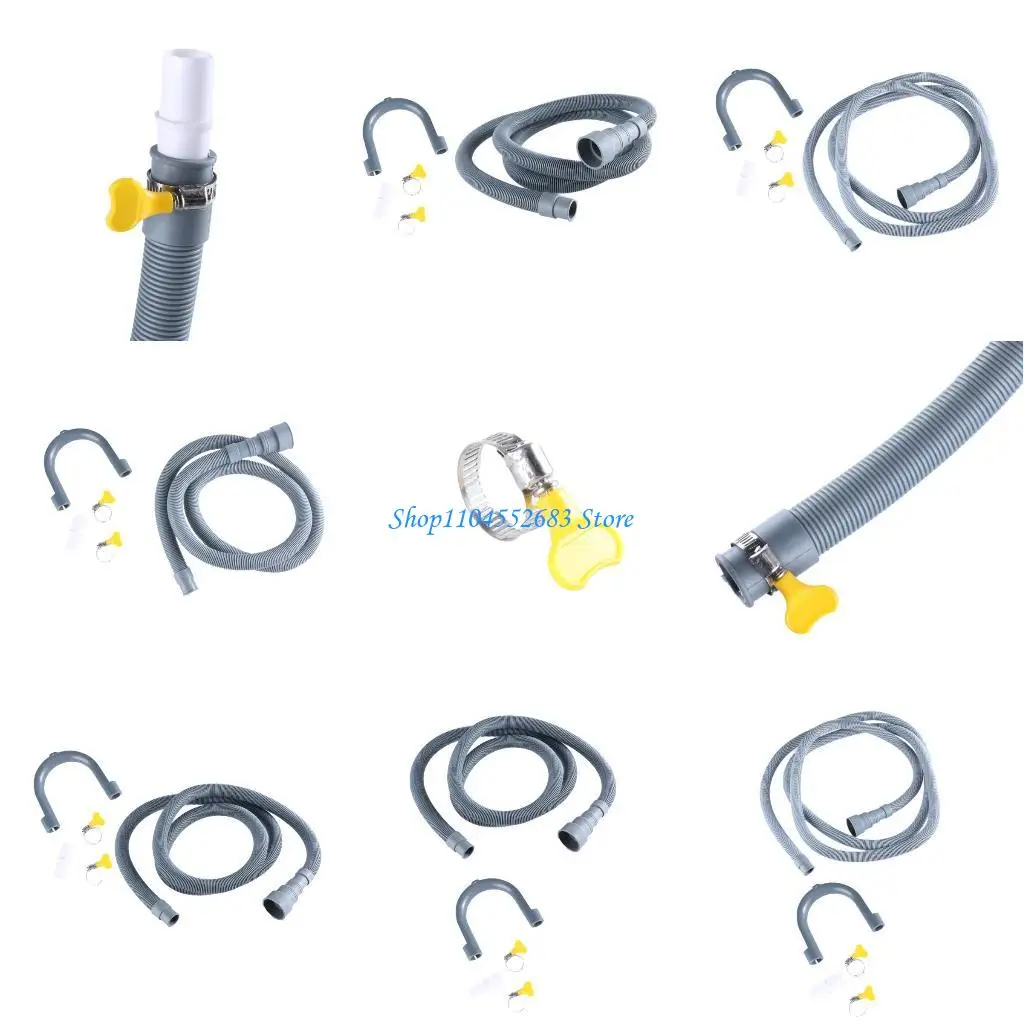 

Y6GD Stable Plumbing Solution Set with Hose Connection Bracs & Clamps for Plumbing