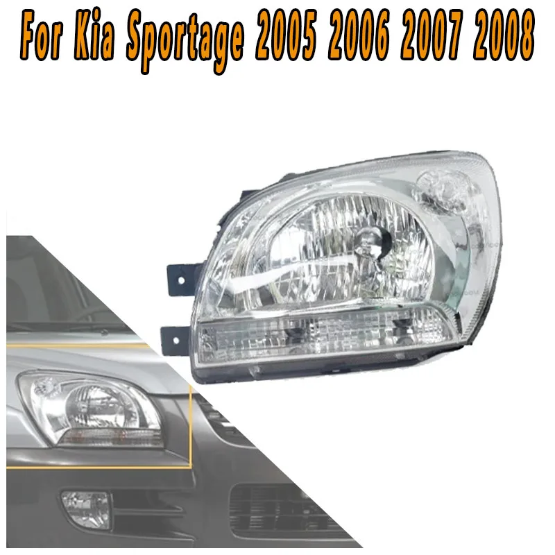 Used For Kia Sportage 2005 2006 2007 2008 Front Bumper Lights Headlights Running Lights Headlights Steering Signal Assembly