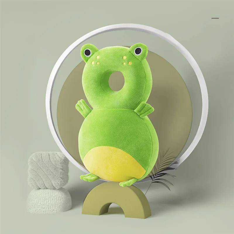 A07I Protective Gear For Toddlers-Baby Head Protection Backpack-Soft Comfortable, Cute Cartoon Design Mat Anti-Fall Pillow