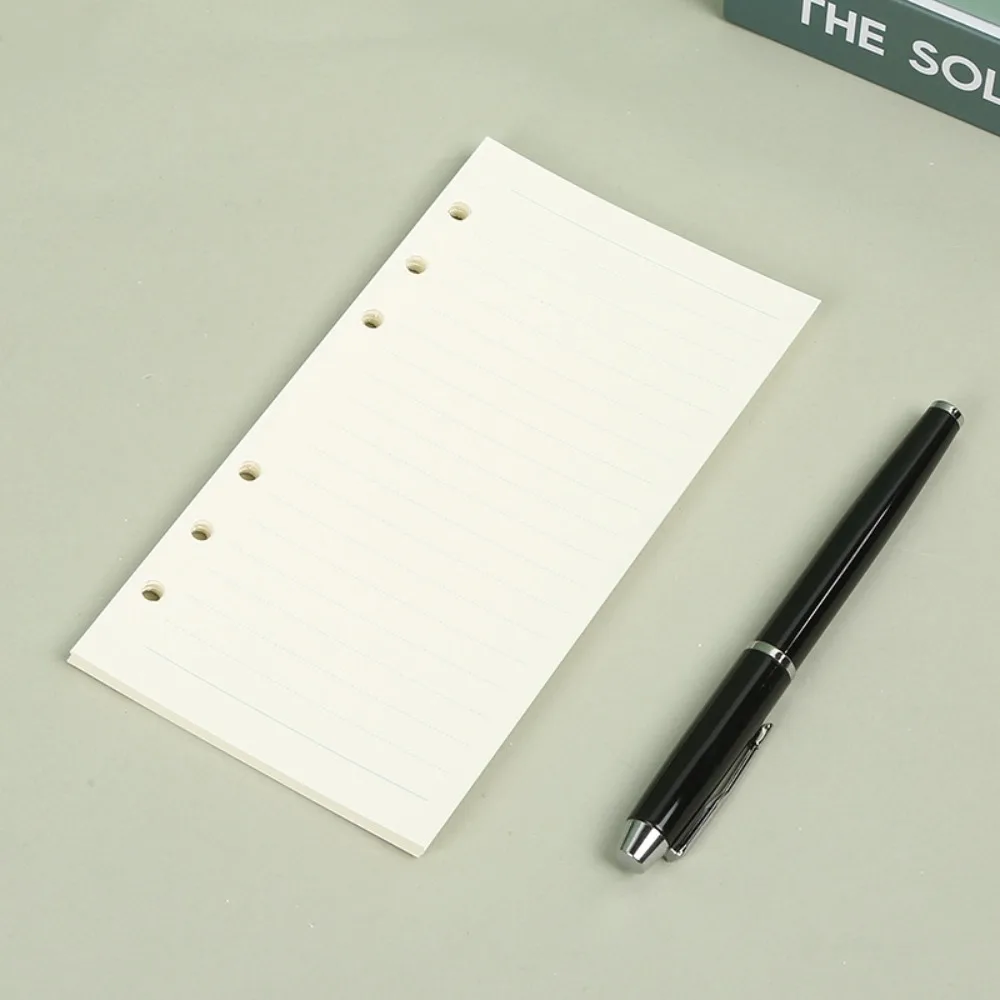 45Sheet Loose-Leaf Notebook Refill Paper Refill Spiral Binder Line Grid A5 A6 A7 Inner Refill Paper To Do List 6-hole