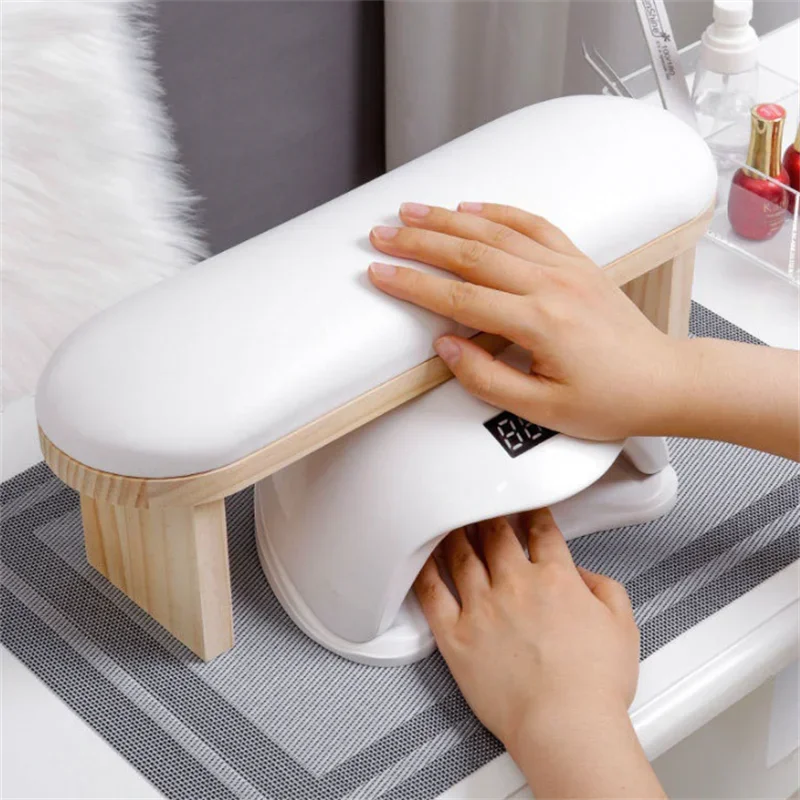 High Quality 1PC 8/16cm PU Leather Nail Hand Pillow Arm Rests Cushion Manicure Table Mat Nail Art Stand Professional  Salon Tool