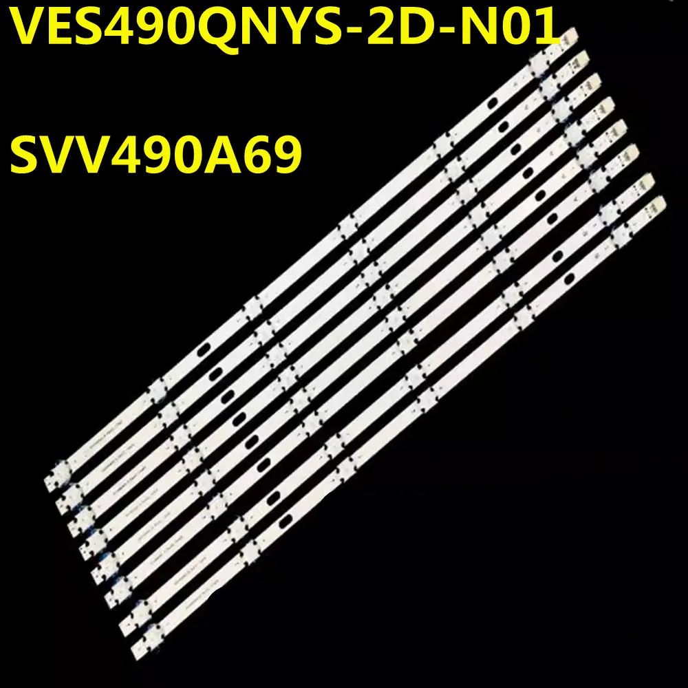 LED Strip VES490UNYL-2D-N01 SVV490A69_A B VES490QNYS-2D-N01 N02 N03 17DB49V17B For 49V5863DG 49UD8400 LC490DUY SH A1 LSC490FN02