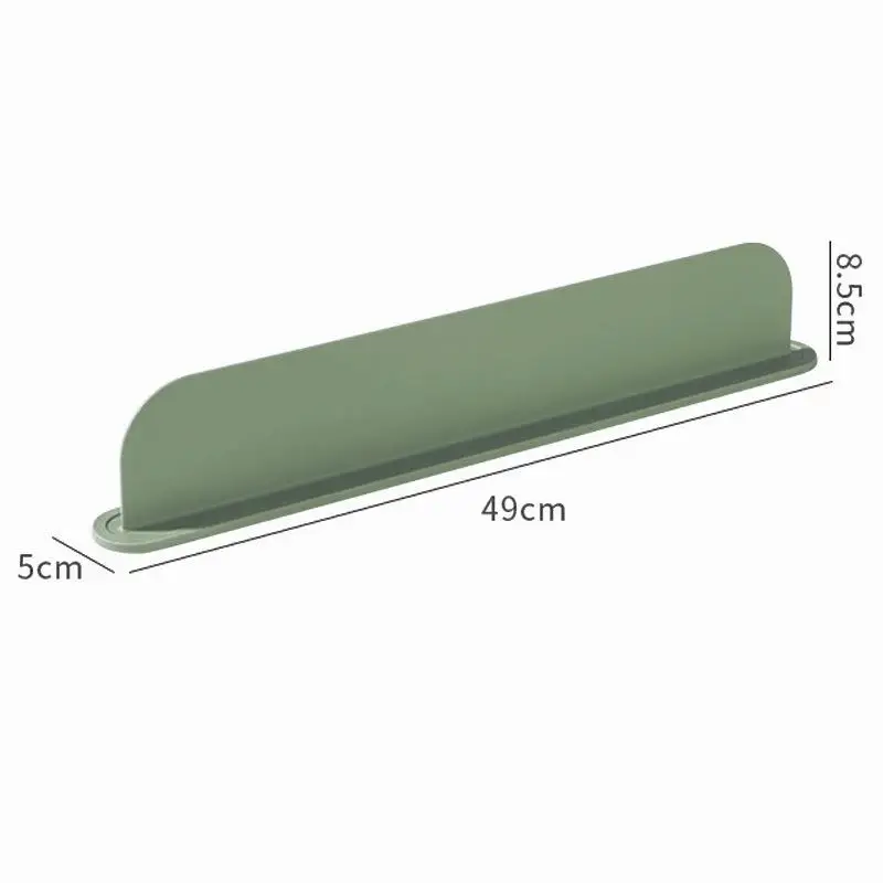 Paraspruzzi per acqua lavello da cucina leggero per accessori per isola cucina Deflettore acqua riutilizzabile 19,3x2x3,3 pollici multiuso