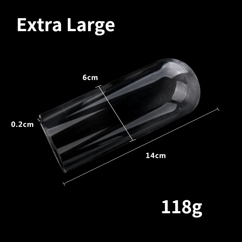 TleMeny 4 Size Big Butt Plug Transparent Small Glass Hollow Anal Plug Erotic Toy For Couples Anus Speculum Anal Dilator Expander