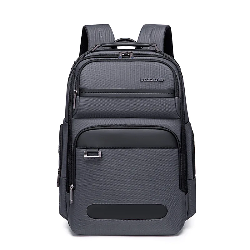 blue and white backpack leather HARI II BLUE GOLD