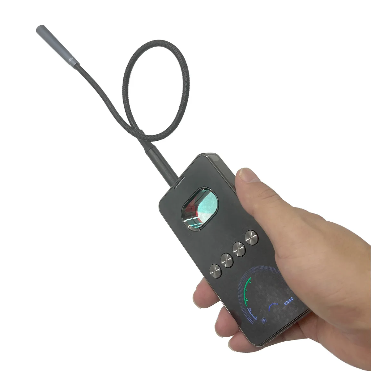 Multi - functional Detector, AI & Night Vision Detection, Safeguard Privacy from Illegal Devices GPS Tracker Detector