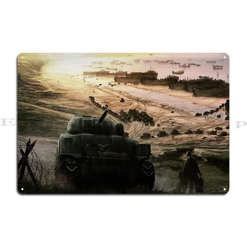 ملصق لافتات معدنية من Hoi Hearts Of Iron Iv كلاسيكي للحانة Rusty Club مطبوعة من القصدير #2