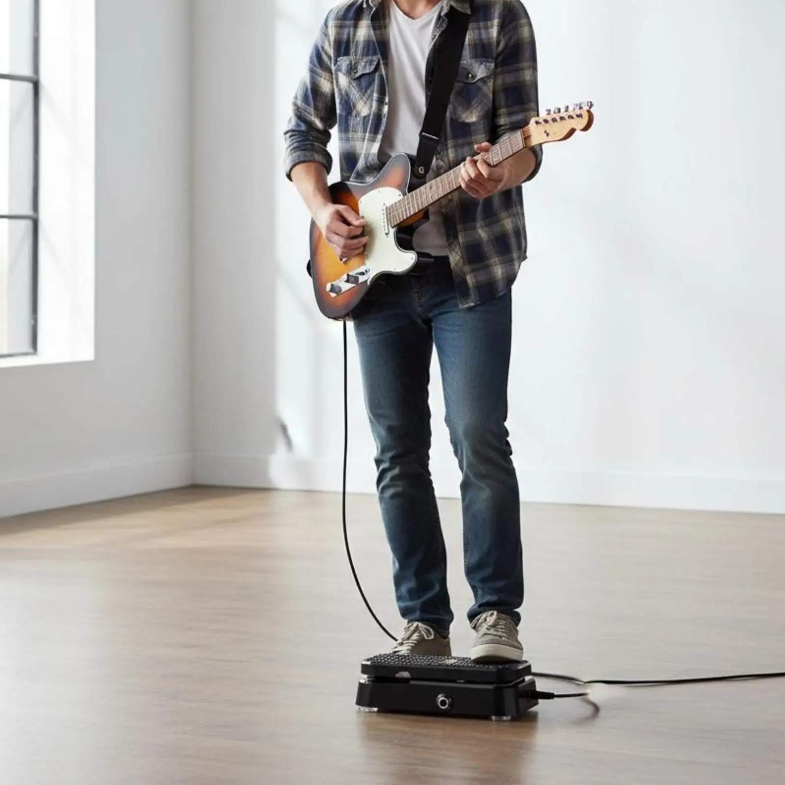 Volume Modulation Pedal Silent Function Guitar Volume Control Pedal Musical Instrument Accessory for Guitarists