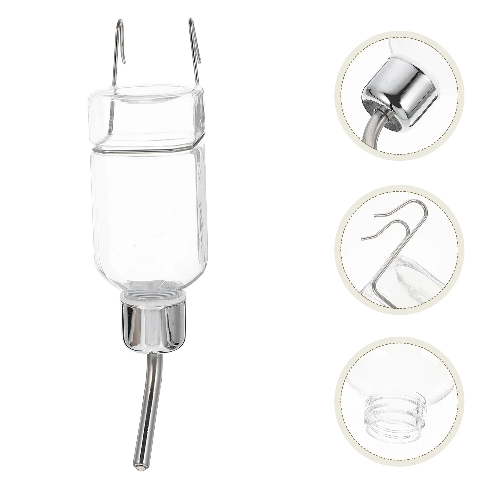 

Hanging Dog Water Feeder Leak Proof Automatic Pet Hanging Water Feeder Cat Rabbit Bottle For Cage Pet Supplies