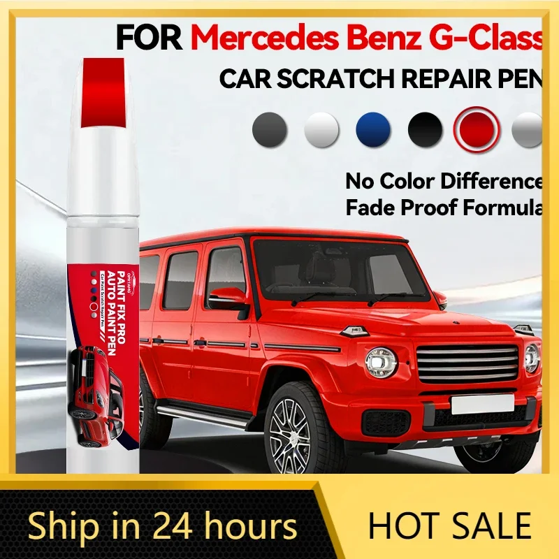 

Ручка-корректор для ремонта лакокрасочного покрытия Mercedes-Benz G-Class 1990-2026, средство для удаления царапин, автоаксессуары, черный, белый, серебристый