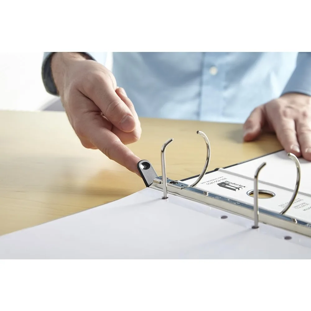 Premium 3-Ring Binders, Pack of 7, White, 2 Spine, 325-Sheet Capacity, 1.25 D-Rings, Linen-Textured, Steel-Reinforced Covers