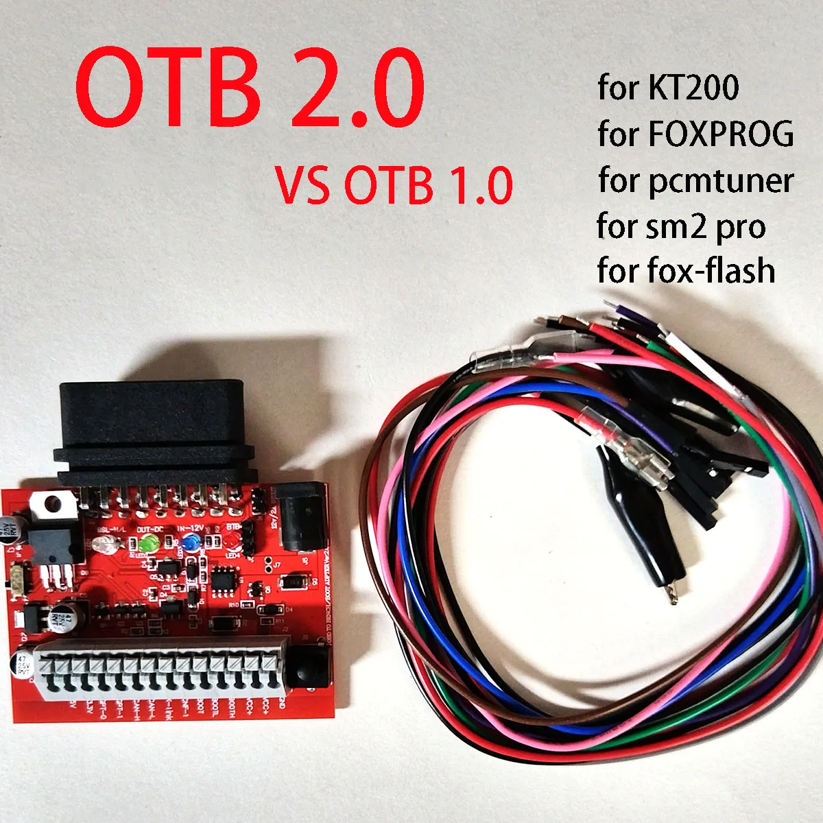 

OTB 2.0 Adapter for KT200 KT200II for sm2 for Foxprog for pcmtuner OBD on Bench Adapter ECU Programmer Tool Vs OTB 1.0