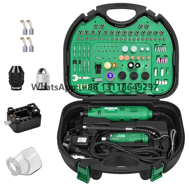 Power Tools Plug-in Portable Electric Mini Grinder Mini Drill Rotary Accessories Set