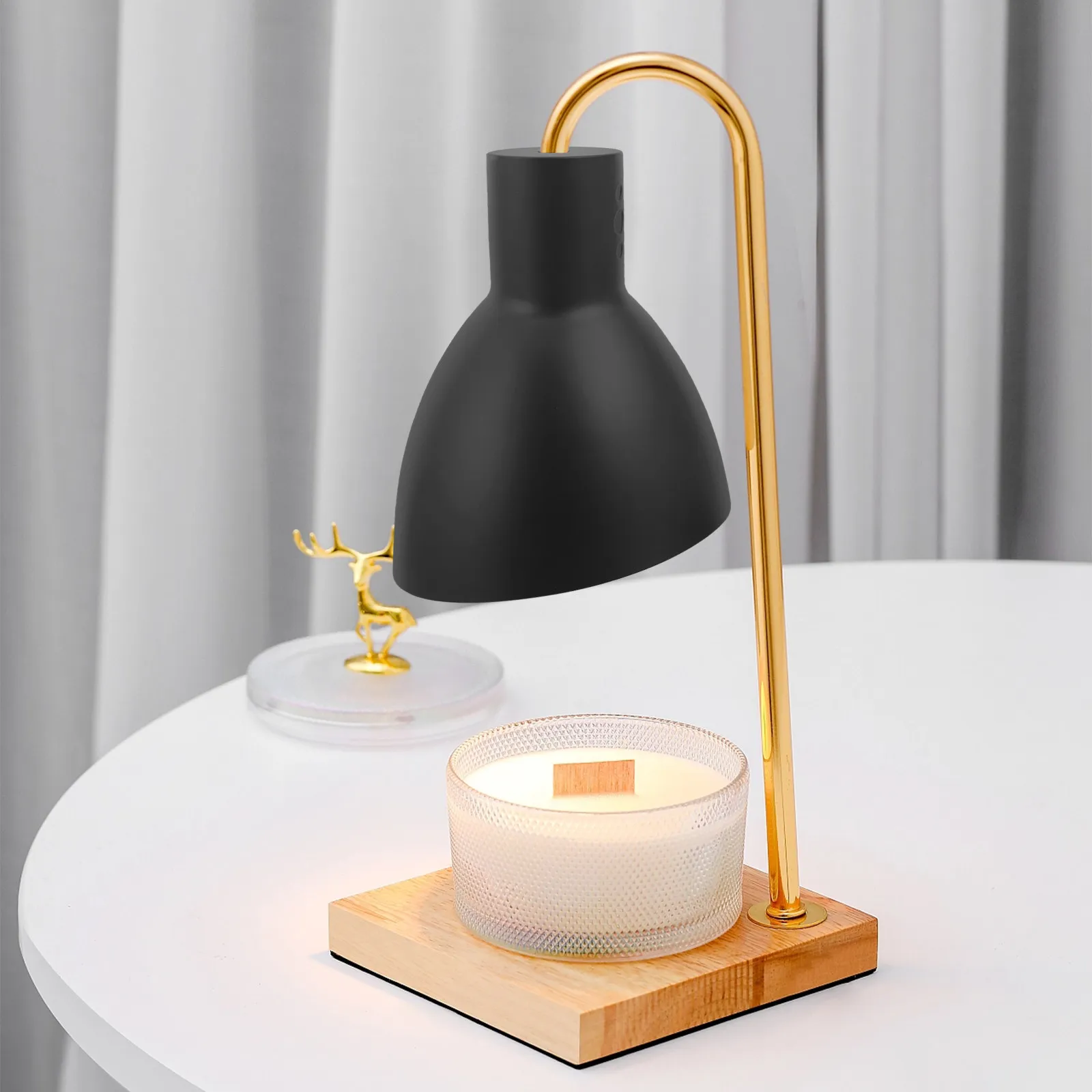 Horseshoe Iron Lampshade Table Lamp Shade Replacement Light Cover for Home Office Desk Lamp Light Cover Replacement Lampshades