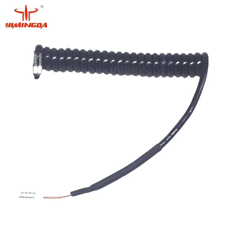 D8001 D5001 Cutter Repuestos 058214 Cable espiral para sensor adecuado para Bullmer