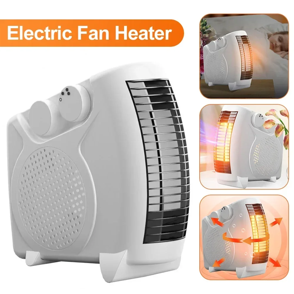 Portable Heater Fan Desktop Heating Machine 600W Quick Heating Light Air Heater For Office Home Winter Stove Radiator Hot Airs