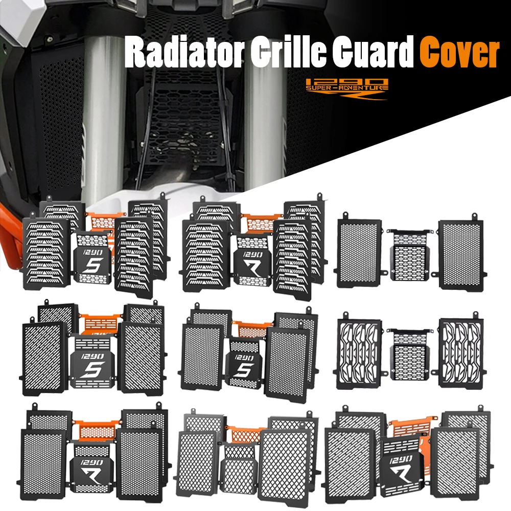 

Motorcycle Accessory For KTM 1290 Super Adventure S R ADV 2021 2022 2023 2025 2024 Radiator Grille Central Cylinder Guard Cover