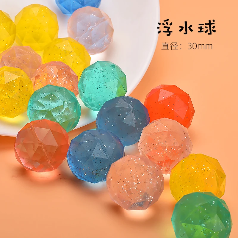 10pcs 30mm 32 Bouncy Ball ของเล่นเด็ก Ball Dollar Twister MINI Bouncy Ball ยางเด็กของขวัญวันเกิด