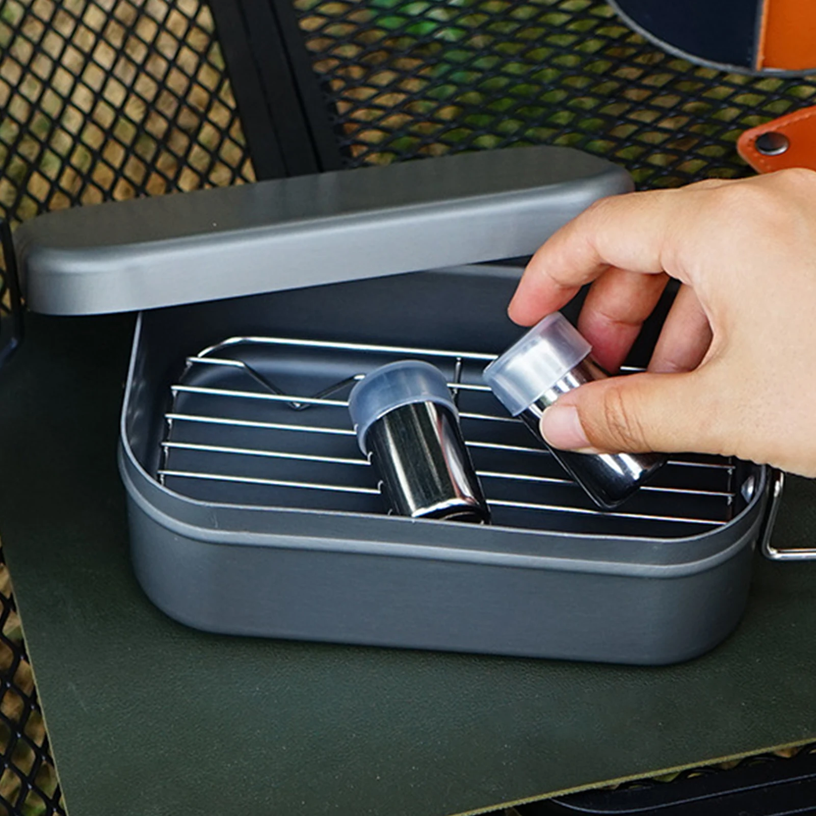 Camping Seasoning Bottle 2pcs  - Camping Cooking Container ulasan dan harga