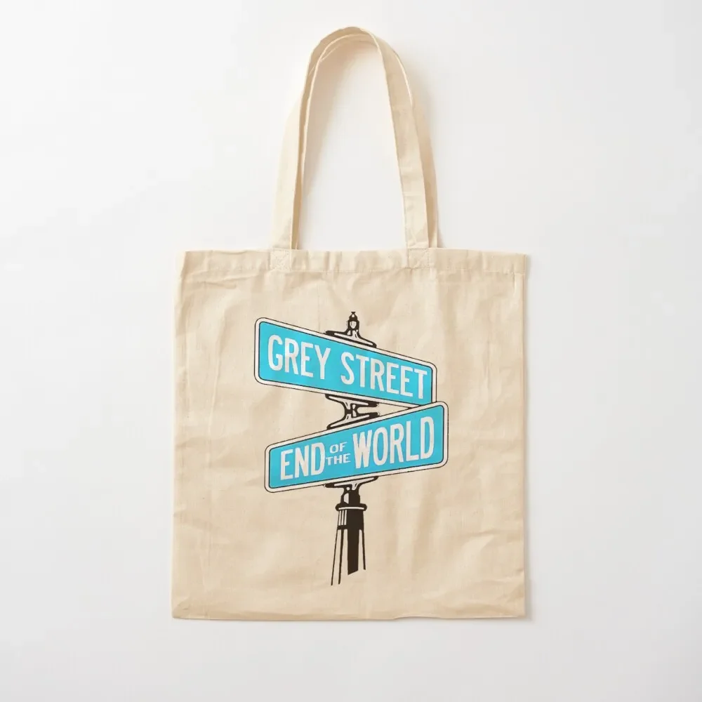 Grey Street End Of The World Tote Bag women bag eco bag folding