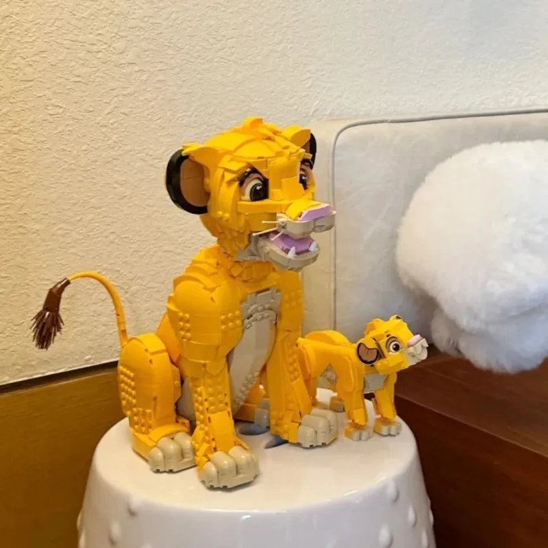 ライオンモデルビルディングブロック レゴ互換粒子セット クリスマスギフトに最適 43247