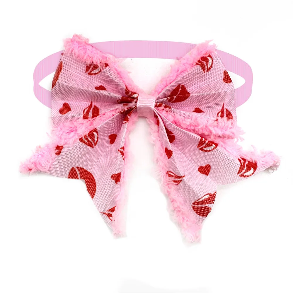 Imagem -04 - Dia dos Namorados Pet Bow Tie Acessórios para Cães Cães Pequenos Cat Bowties Puppy Holiday Products 50 Pcs 100 Pcs