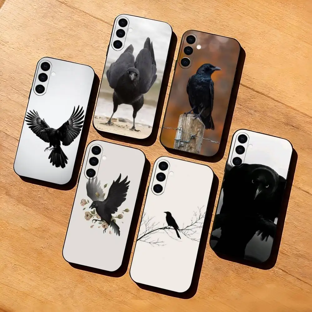 N-Night Elf R-Raven  Phone Case For Samsung Galaxy A73,A72,A71,A70,A53,A52,A51,Others Soft Black Cover