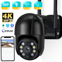 BESDER 8MP 4K IP Camera 4MP Speed Dome Auto Tracking PTZ Camera Smart Home Outdoor Wireless WIFI Camera Surveillance Monitor