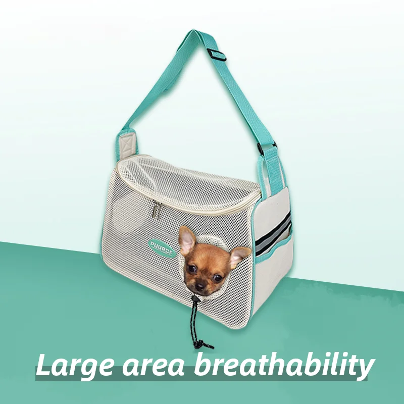 

puppy small dog cat carrier bag,Outdoor travel for dogs,Large area mesh breathable,Chihuahua Yorkie Shih Tzu