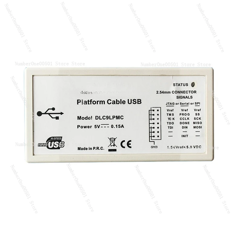 

Applicable to xilinx Downloader Cable DLC10 Emulator Platform Cable USB Xilinx FPGA CPLD 9