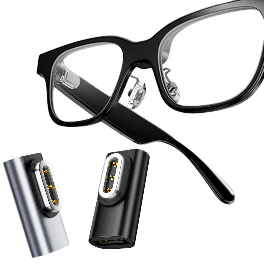 

For Rokid Glasses Magnetic Charging Adapter 5V 0.5A Aluminum Alloy Safe Fast Charge Protector