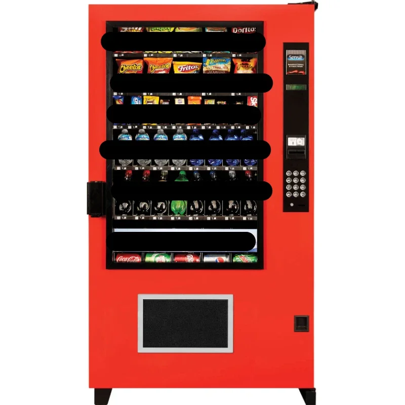 Cold Drink Vending Machine With Dual Zone Temp Control Available