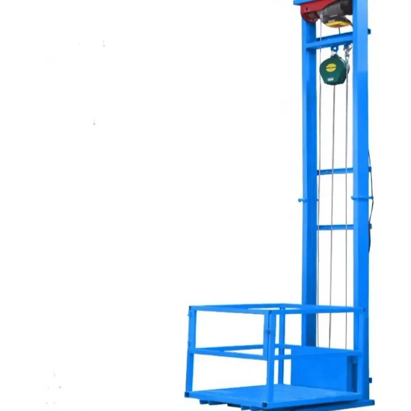 Wall Mounted Industrial Home Cargo Goods Elevator 300kg 220v/380v 10m Platform Lift Best Price