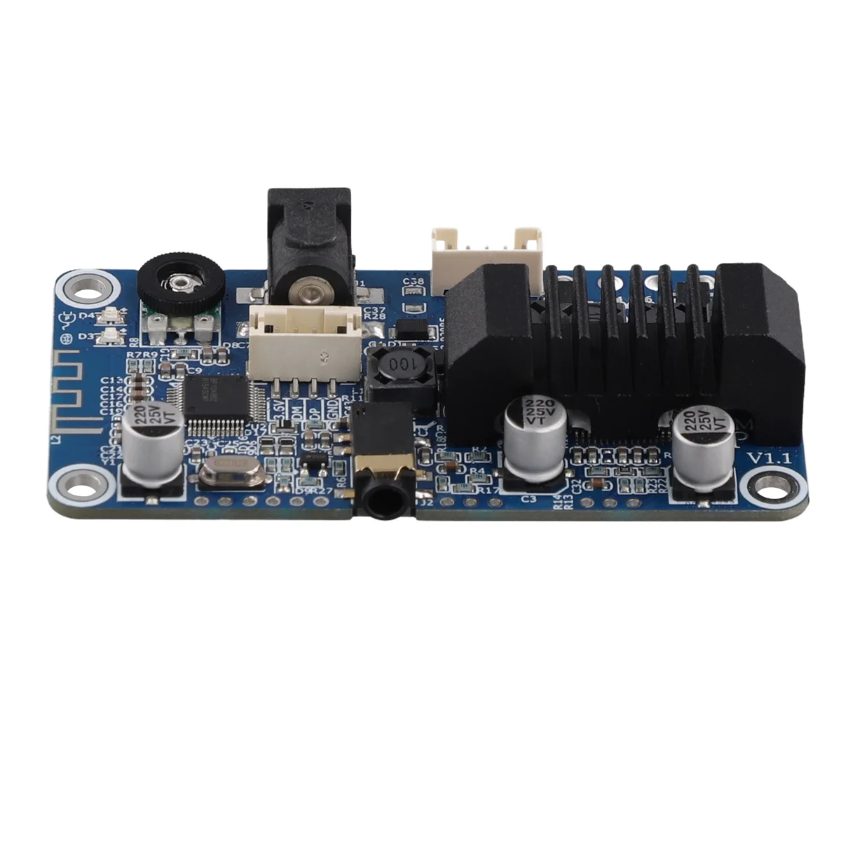 POP-lTPA3116 Bluetooth 5,0 Стереоусилитель мощности Стерео 2X50 Вт Вход 3,5 мм Поддержка настройки DSP Настройка DC12V-24V