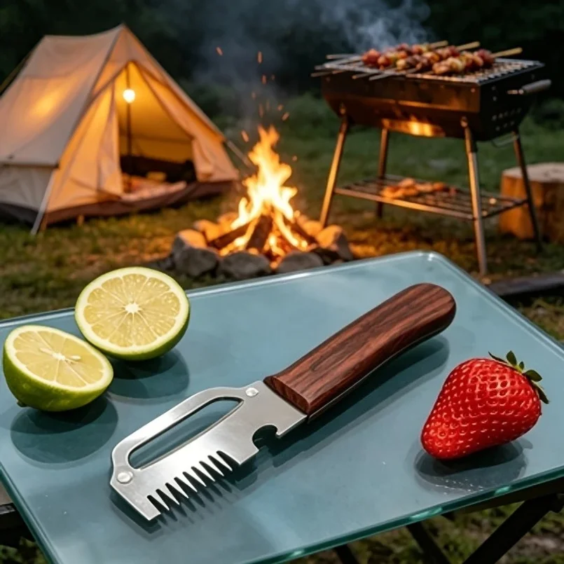 Multifunctional Onion Chopper, Peeler, Bottle Opener, Three-in-one Kitchen Grater, Peeler and Cutter for Vegetables