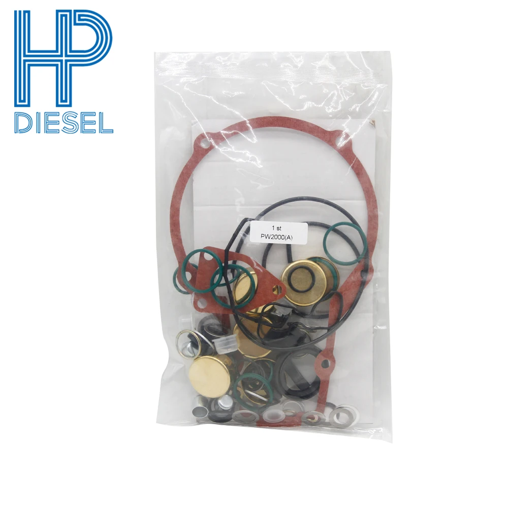 10pcs/lot Repair Kit PW2000(A), Repair Tool PW2000, Diesel Fuel Engine Injection System Spare Part, for Fuel Pump, Gasket Kit