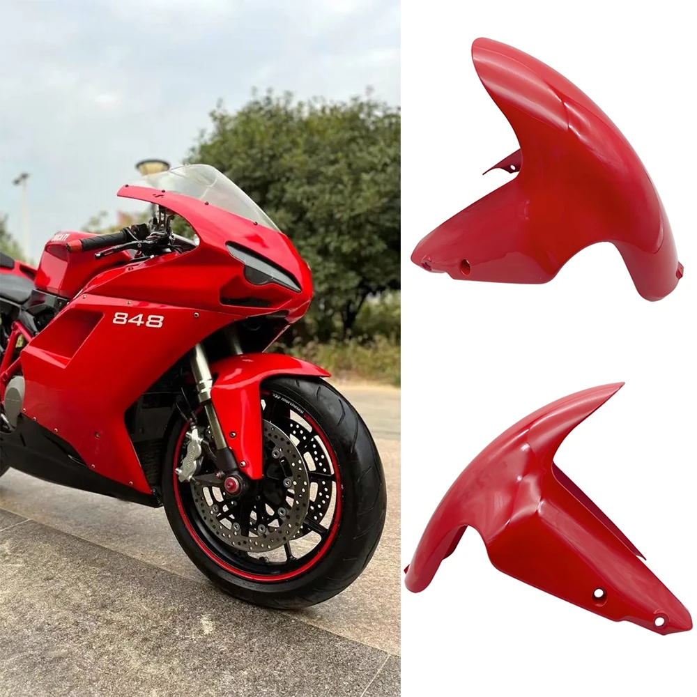 

Motorcycle ABS injection molded parts for Ducati 848 1098 1198 2007-2013 Fender Fairing Splash Mudguard Wings Parts