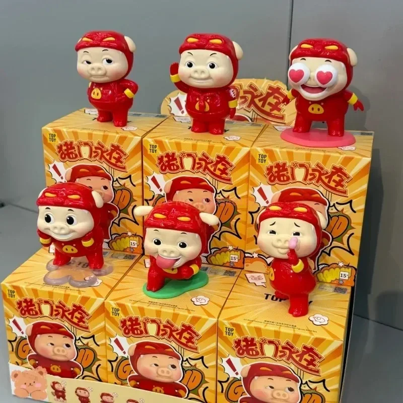 حقيقية Gg بوند سوف تستمر إلى الأبد نموذج Kawaii لعبة أنيمي الطرفية سطح المكتب الديكور خنزير رجل الذكور الله الكرتون هدايا عيد الميلاد