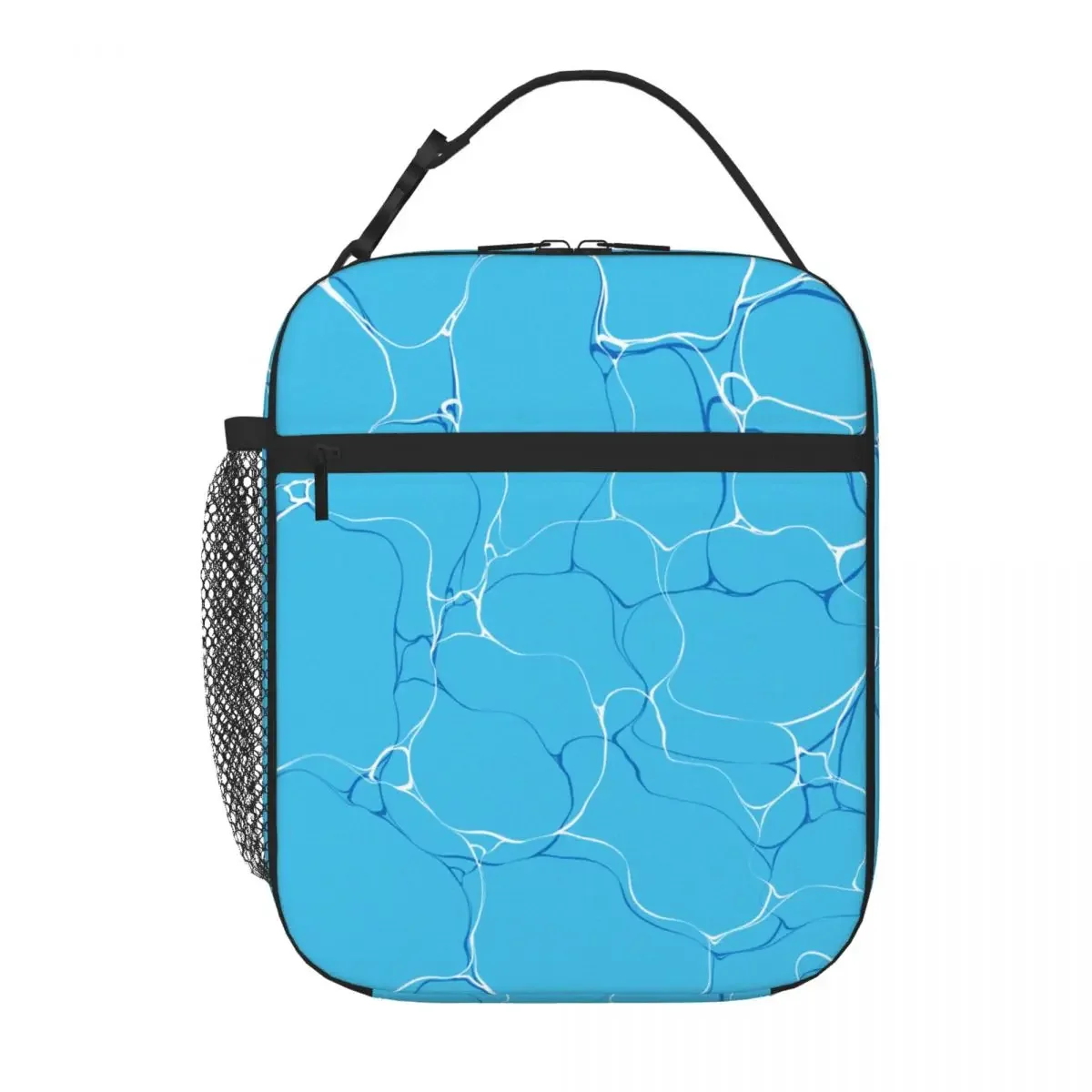 Bestselling Ripple Marble Print Snack Bag Diet Meal Packing Insulated Food Bag