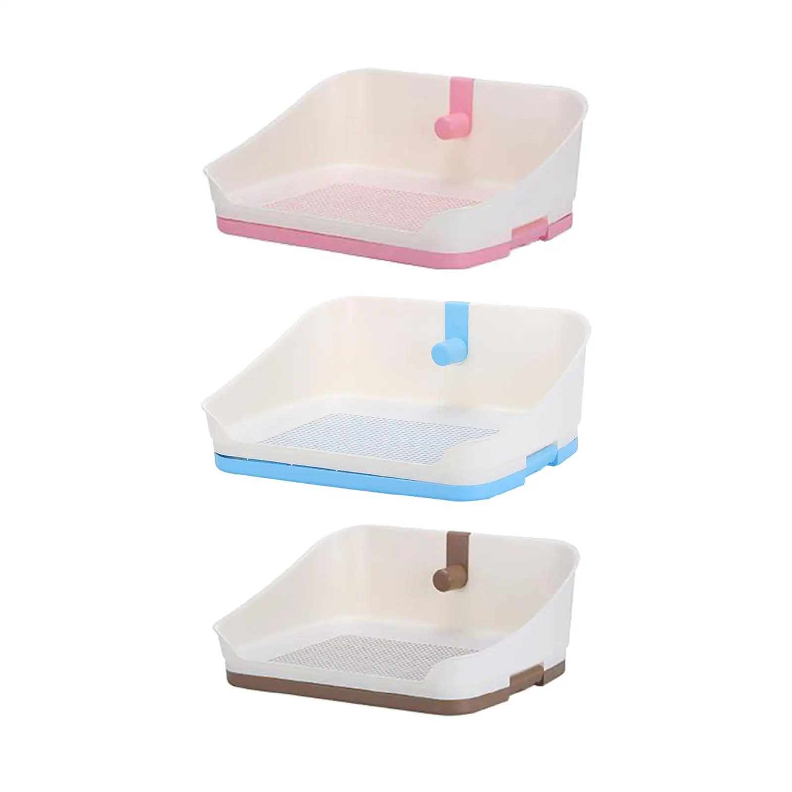 

Dog Toilet Puppy Pee Tray Potty Trainer Lattice Urinal Puppy Toilet Pet Training Toilet Tray for Small Medium and Large Dogs