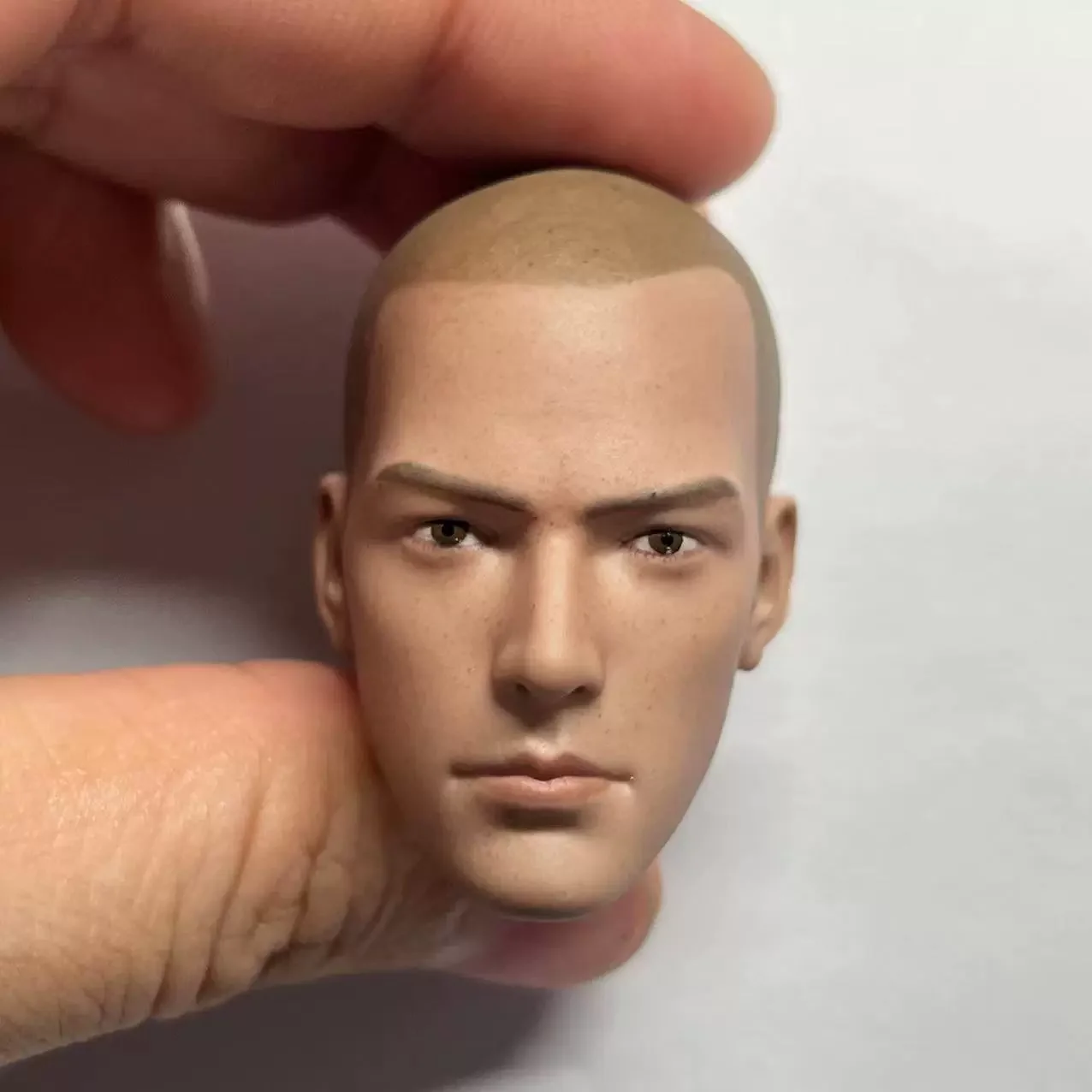 

Monk's Head carving Painted Male Head Sculpt Star Toys Actor Soldier Model 1/6 Scale Action Figure Body Hobbies Toys