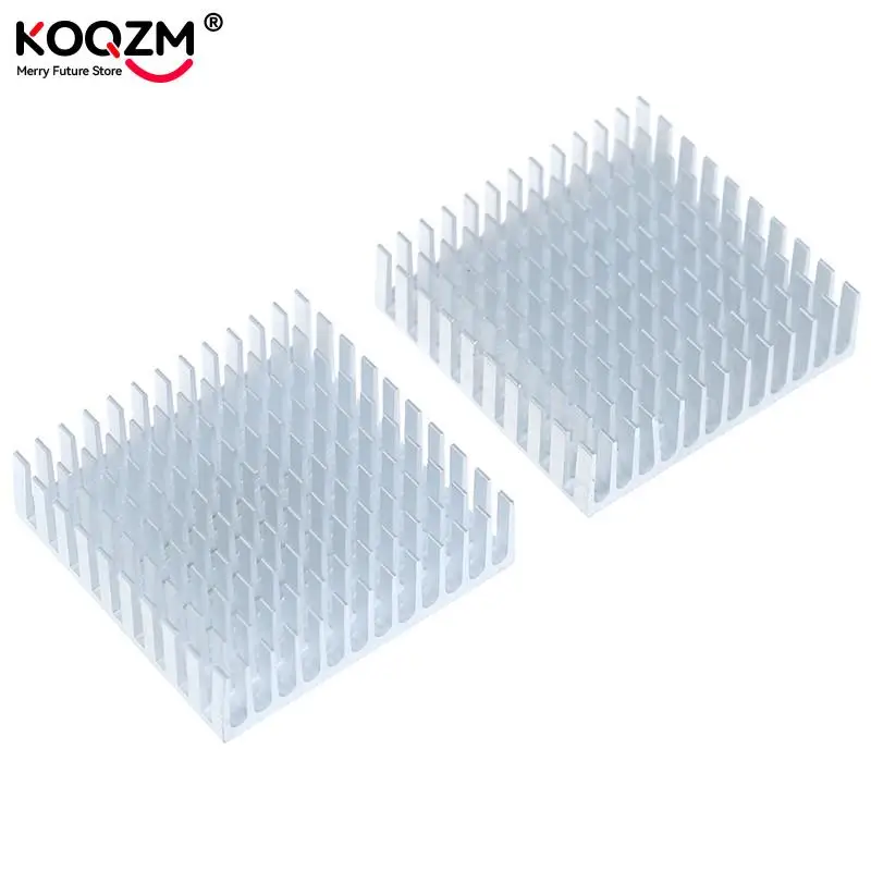 2pcs Aluminum Heatsink Heat Sink Radiator Cooling Cooler For Electronic Chip IC LED Computer 