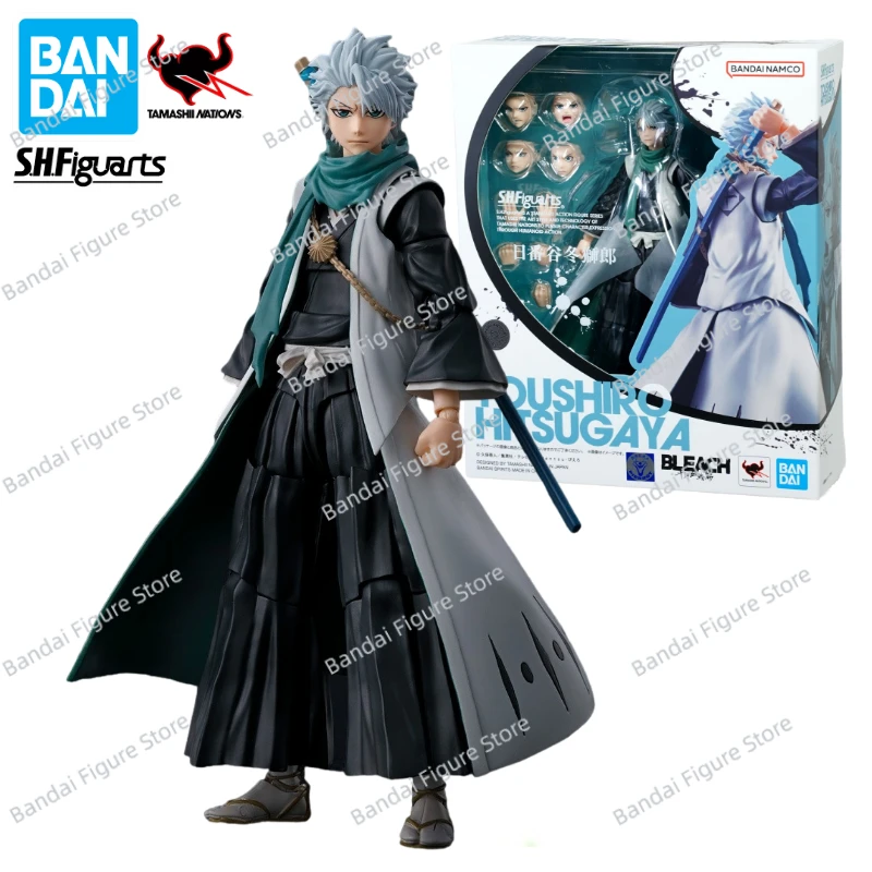 

В наличии Bandai S.H. Фигуртс SHF отбеливатель Hitsugaya Toushirou Тысячелетняя кровавая война аниме экшн-фигурка игрушка подарок модель