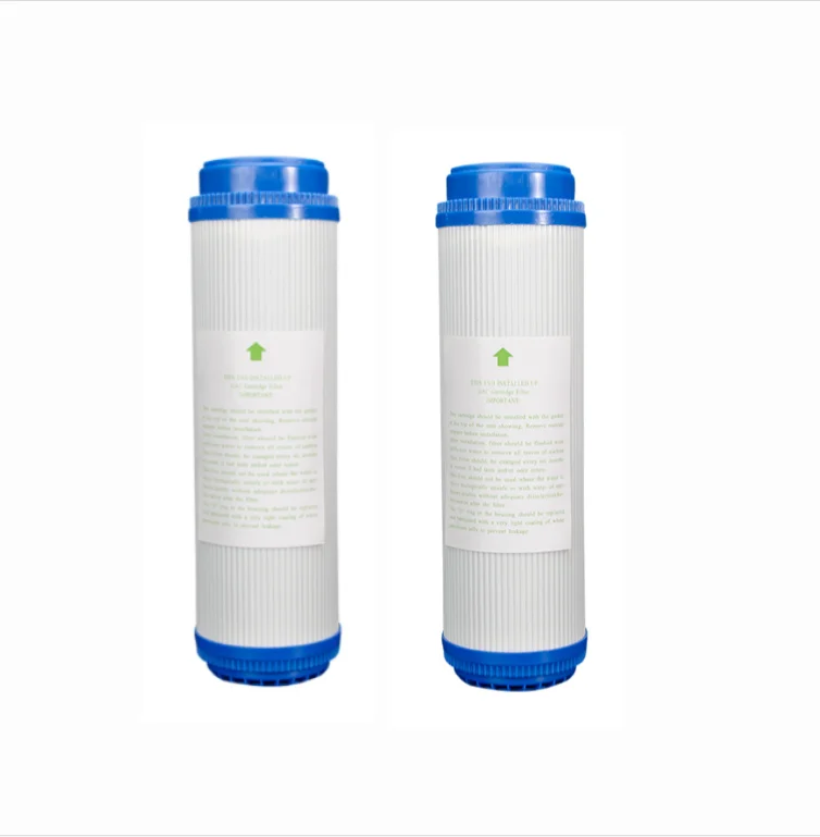 10 Inch UDF Granular Activated Carbon Filter Cartridge Coconut Shell Carbon for RO Reverse Osmosis Water Purifier