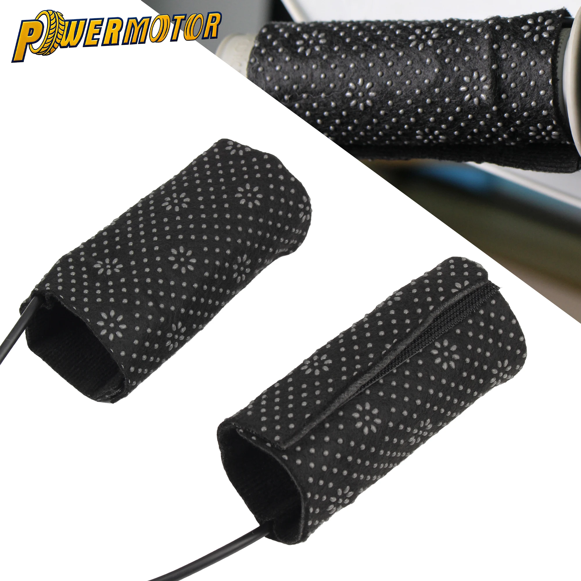 

Universal Heating Pad Handlebar Heater Warmer Velcro Kit USB 5V Heated Handles Grips For Snowmobile ATV UTV Motorcycle Parts