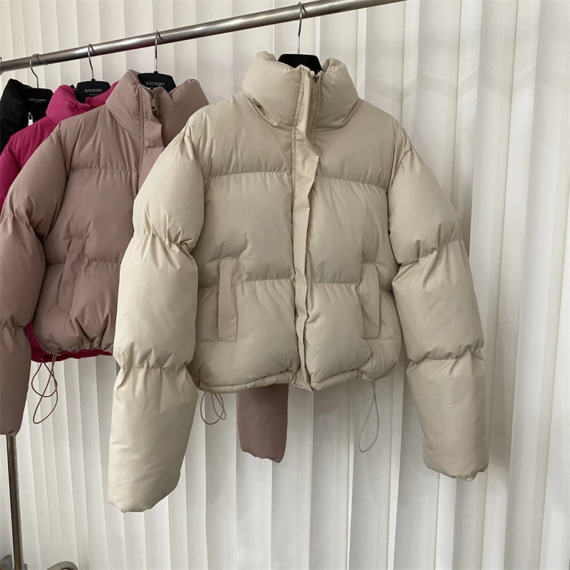 Giacca da donna parka invernali addensare giacche imbottite in cotone cappotti piumino allentato parka Oversize Outwear Casacos De Inverno Feminino